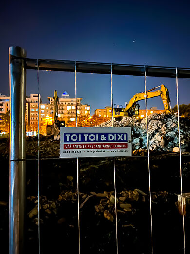 TOI TOI Mobilné oplotenie